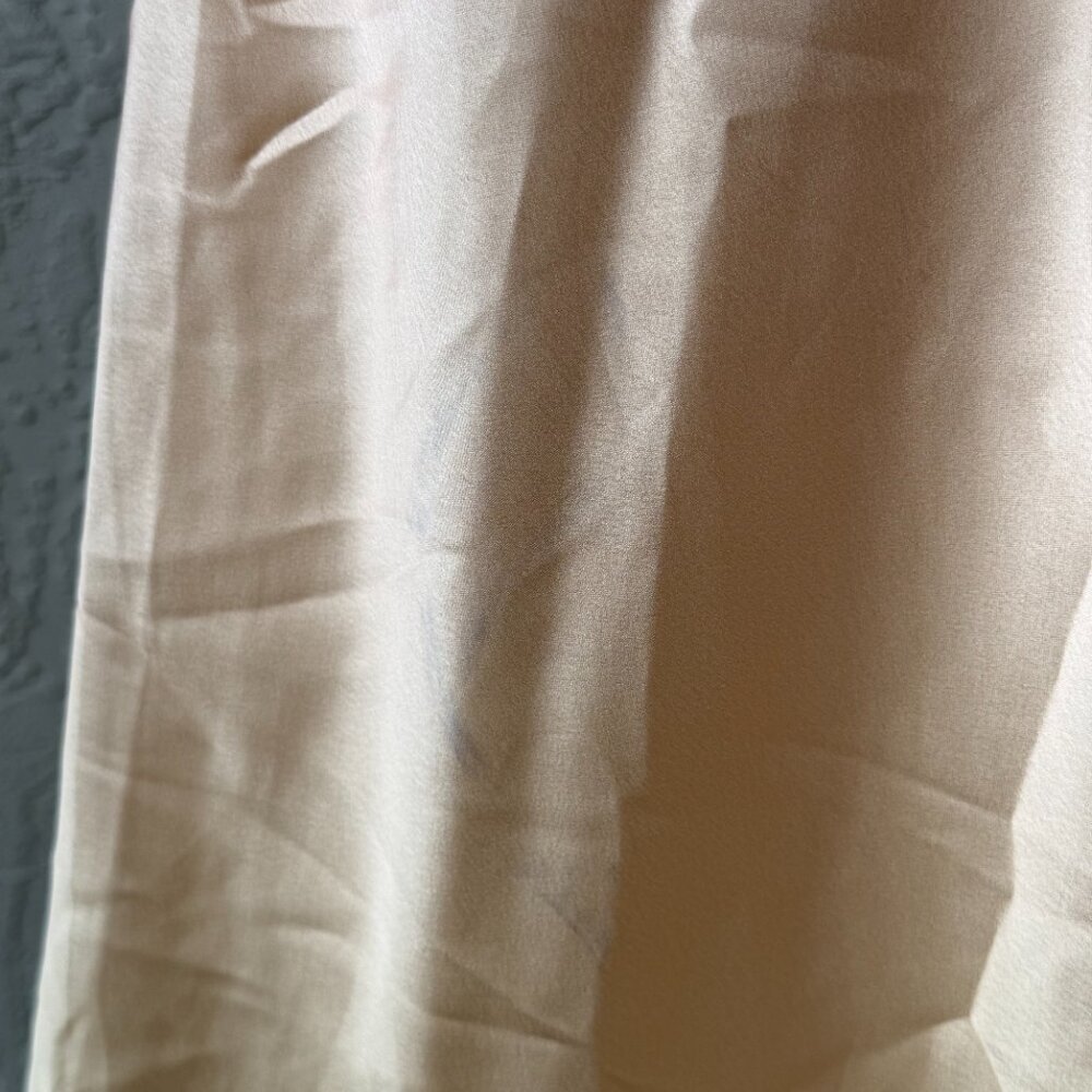 Satin Skirt with Matching Scarf Top - Picture 3 of 3